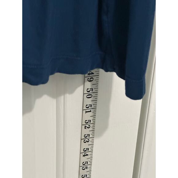 Flutter, boutique, brand clothing, plus size 2x blue dress pockets - Picture 2 of 8